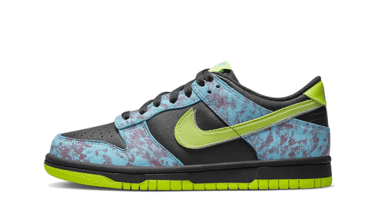 Nike Dunk Low Acid Wash Baltic Blue Volt (GS)