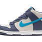 Nike Dunk High Light Bone Diffused Blue (GS)