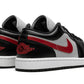 Air Jordan 1 Low Wolf Grey Gym Red (W)