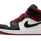 Air Jordan 1 Mid Gym Red Black Toe (2023)