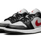 Air Jordan 1 Low Wolf Grey Gym Red (W)