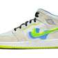 Air Jordan 1 Mid Warped Swoosh (GS)
