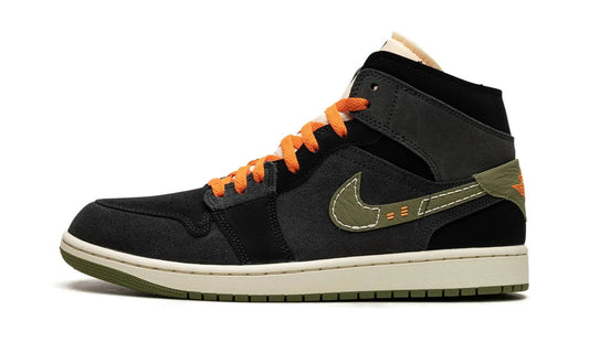 Air Jordan 1 Mid Craft Anthracite Light Olive