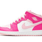 Air Jordan 1 Mid Fierce Pink (GS)