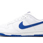 Nike Dunk Low White Hyper Royal