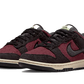 Nike Dunk Low Fleece Burgundy Crush (W)