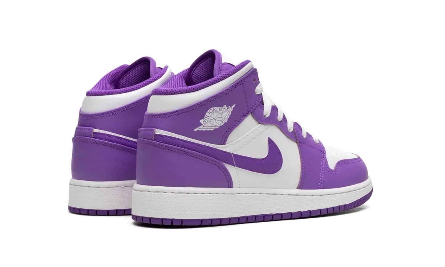 Air Jordan 1 Mid Purple Venom (GS)