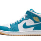 Air Jordan 1 Mid Aquatone