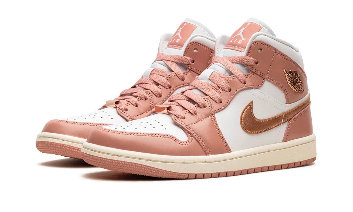 Air Jordan 1 Mid Red Stardust (W)