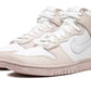 Nike Dunk High Cracked Leather Swoosh