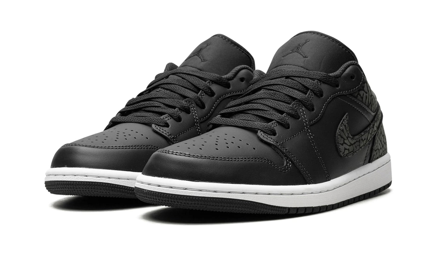 Air Jordan 1 Low Black Elephant