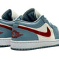 Air Jordan 1 Low Blue Whisper (W)