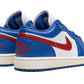 Air Jordan 1 Low Sport Blue Gym Red (W)