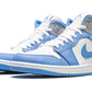 Air Jordan 1 Mid University Blue Grey