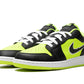Air Jordan 1 Low Black Cat Volt (GS)