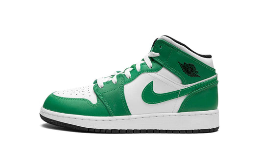 Air Jordan 1 Mid Lucky Green (GS)