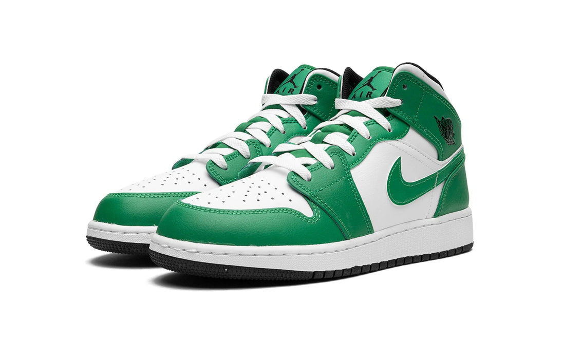Air Jordan 1 Mid Lucky Green (GS)