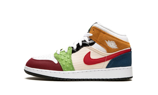 Air Jordan 1 Mid Patchwork (GS)