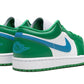 Air Jordan 1 Low Lucky Green Aquatone (W)