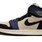Air Jordan 1 High Zoom CMFT 2 Muslin Blackened Blue (W)