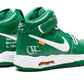 Off-White x Nike Air Force 1 Mid Pine Green