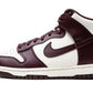 Nike Dunk High Burgundy Crush (W)