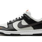 Nike Dunk Low Grey Black Orange Mini Swoosh