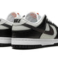 Nike Dunk Low Grey Black Orange Mini Swoosh