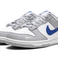 Nike Dunk Low Mini Swoosh Wolf Grey Game Royal (GS)