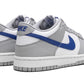 Nike Dunk Low Mini Swoosh Wolf Grey Game Royal (GS)
