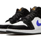 Air Jordan 1 Mid Black Racer Blue (GS)