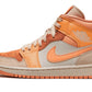 Air Jordan 1 Mid Apricot Orange (W)