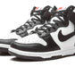 Nike Dunk High Black White (W)