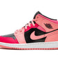 Air Jordan 1 Mid Coral Chalk (GS)