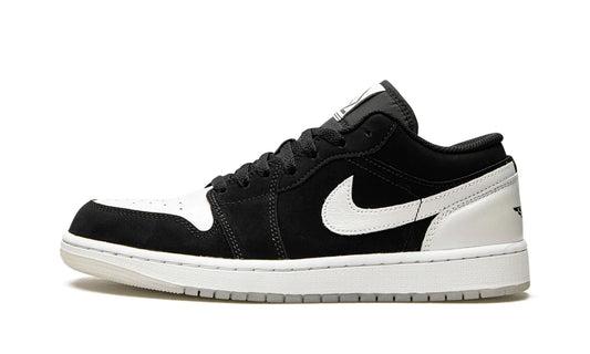 Air Jordan 1 Low Black White Diamond