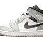 Air Jordan 1 Mid Light Smoke Grey Anthracite