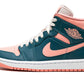 Air Jordan 1 Mid Dark Teal Green (W)