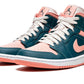 Air Jordan 1 Mid Dark Teal Green (W)