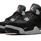Air Jordan 4 Black Canvas