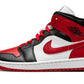 Air Jordan 1 Mid Alternate Bred Toe (W)