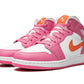 Air Jordan 1 Mid Pinksicle Orange (GS)