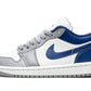 Air Jordan 1 Low White Grey Blue (W)