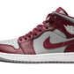 Air Jordan 1 Mid Cherrywood Red