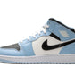 Air Jordan 1 Mid Ice Blue (GS)