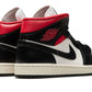 Air Jordan 1 Mid Black Gym Red (W)