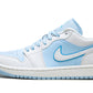 Air Jordan 1 Low Reverse Ice Blue (W)