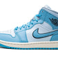 Air Jordan 1 Mid Ice Blue (W)