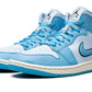 Air Jordan 1 Mid Ice Blue (W)