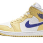Air Jordan 1 Mid Lemon Wash Lapis (W)