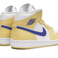 Air Jordan 1 Mid Lemon Wash Lapis (W)